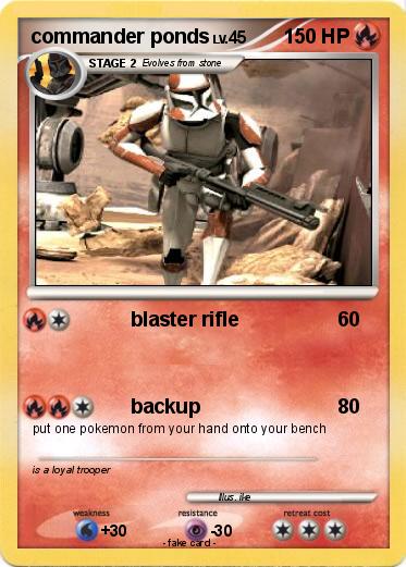 Pokemon commander ponds