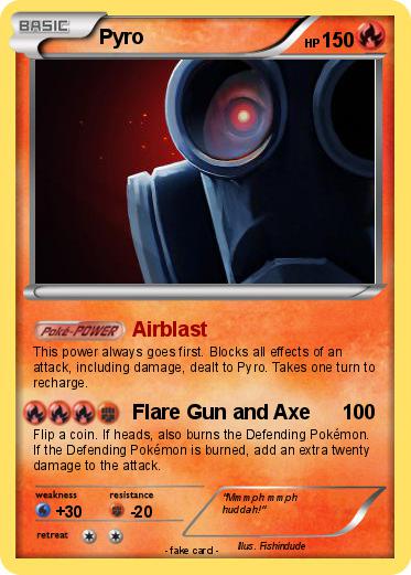 Pokémon Pyro 298 298 - Airblast - My Pokemon Card