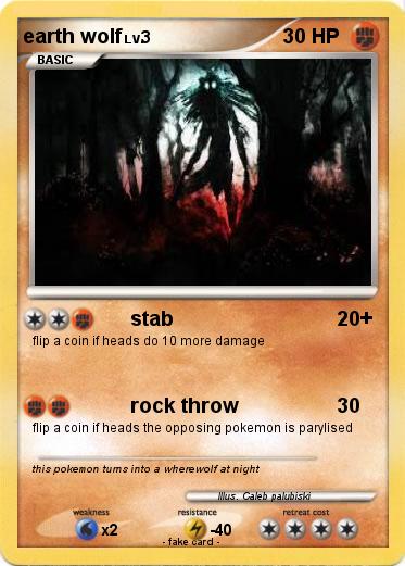 Pokemon earth wolf