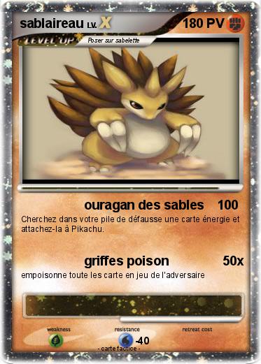 Pokemon sablaireau
