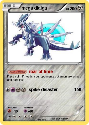 Pokemon mega dialga