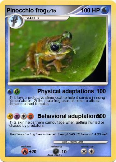 Pokemon Pinocchio frog