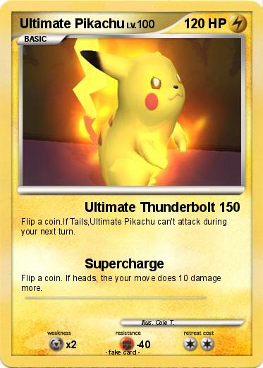 Pokemon Ultimate Pikachu
