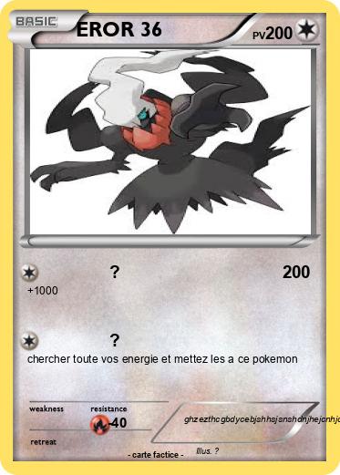 Pokemon EROR 36