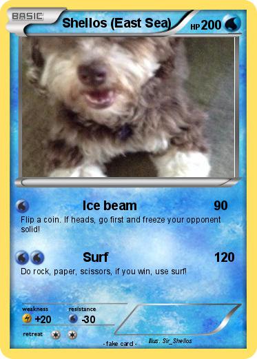 Pokemon Shellos (East Sea)