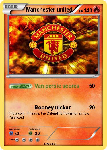 Pokemon Manchester united