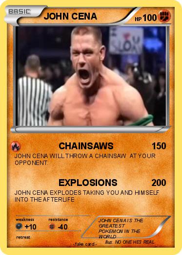 Pokemon JOHN CENA