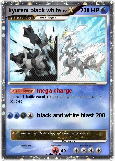 Pokemon kyurem black white