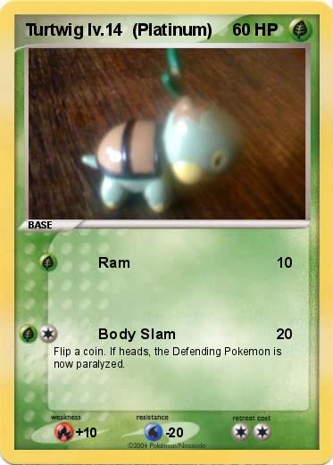 Pokemon Turtwig lv.14  (Platinum)