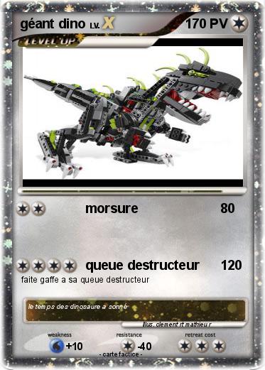 Pokemon géant dino
