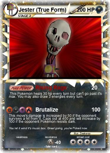 Pokemon Jester (True Form)