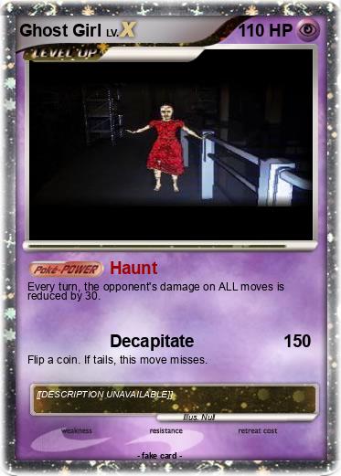 Pokemon Ghost Girl