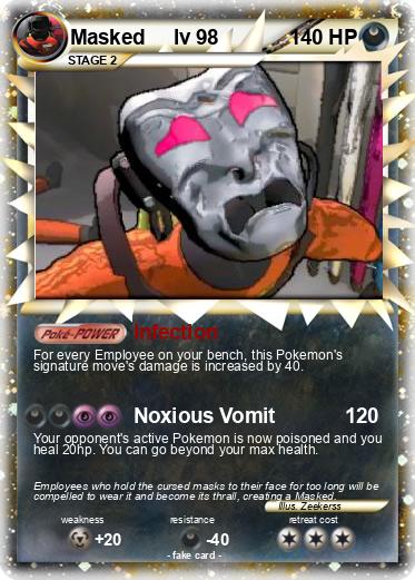 Pokemon Masked     lv 98