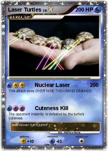 Pokemon Laser Turtles
