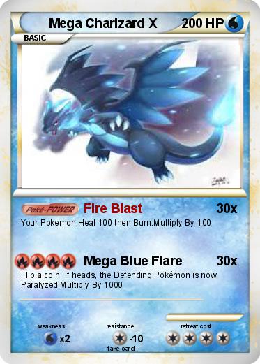 Pokemon Mega Charizard X