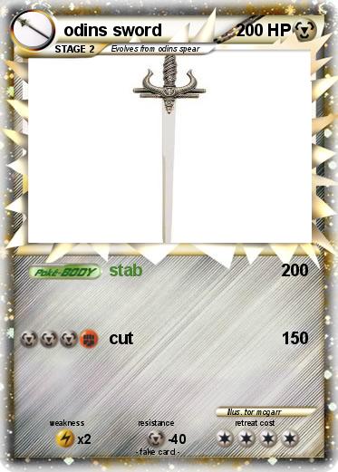 Pokemon odins sword