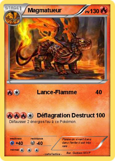 Pokemon Magmatueur