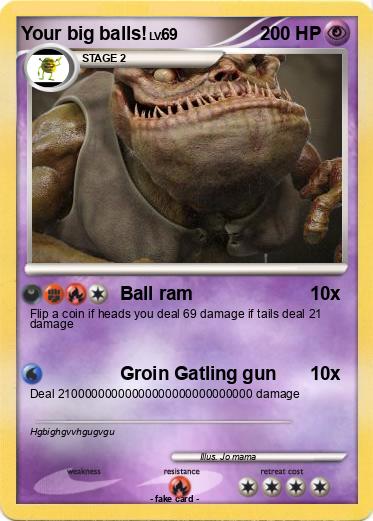 Pokemon Your big balls!