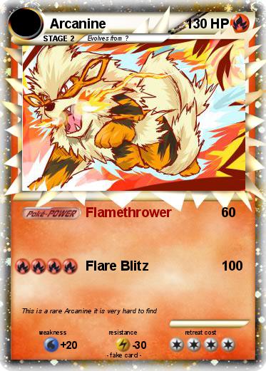 Pokemon Arcanine