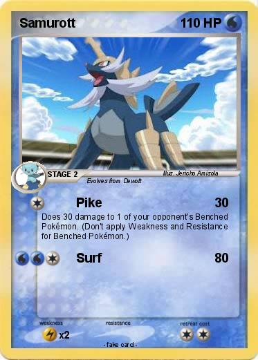 Pokemon Samurott