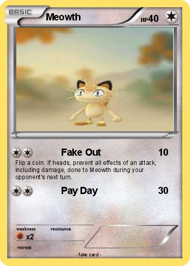 Pokemon Meowth