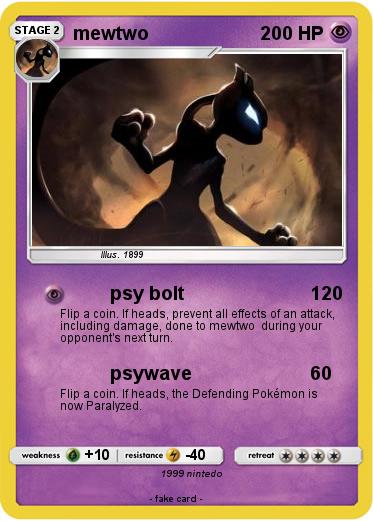 Pokemon mewtwo