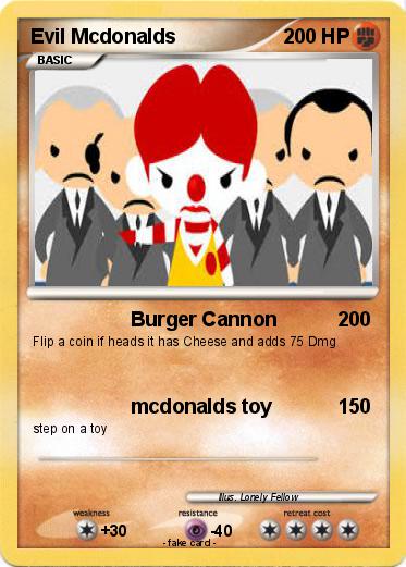 Pokemon Evil Mcdonalds