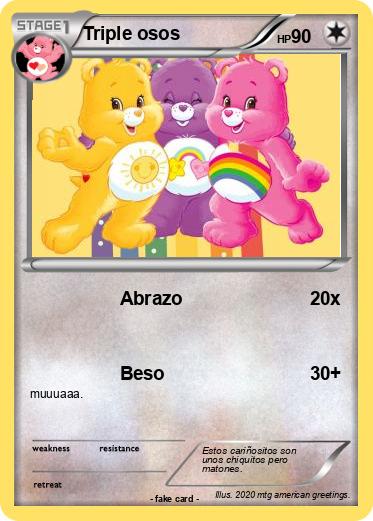 Pokemon Triple osos