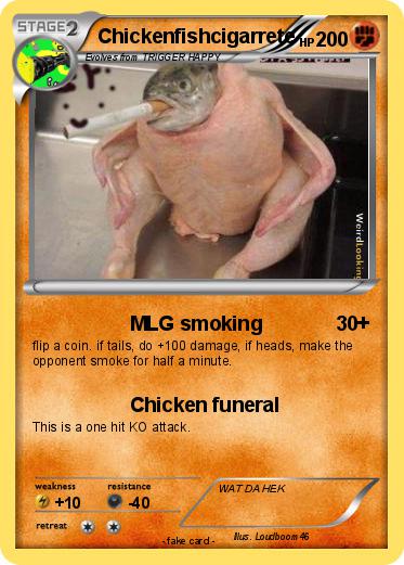 Pokemon Chickenfishcigarrete
