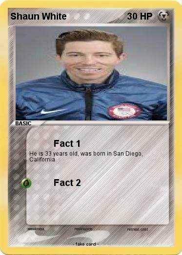 Pokemon Shaun White
