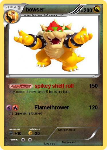Pokemon bowser