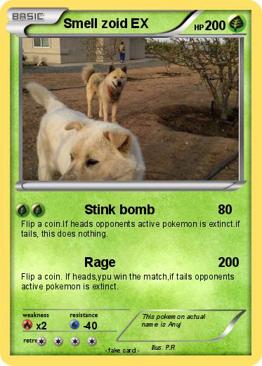 Pokemon Smell zoid EX