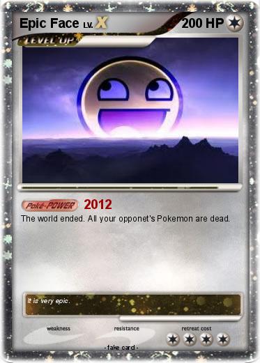 Pokemon Epic Face