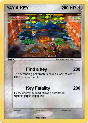 Pokemon YAY A KEY