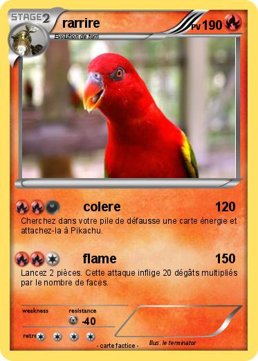 Pokemon rarrire