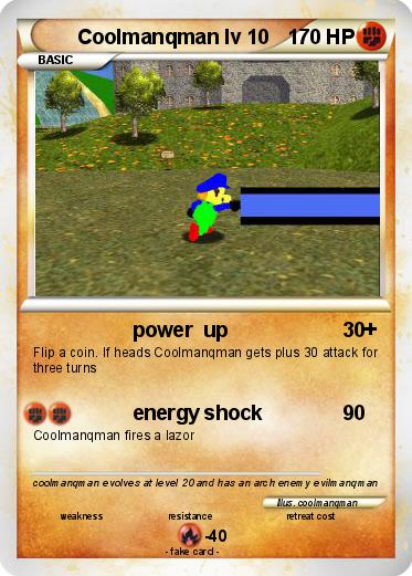 Pokemon Coolmanqman lv 10
