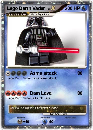 Pokemon Lego Darth Vader