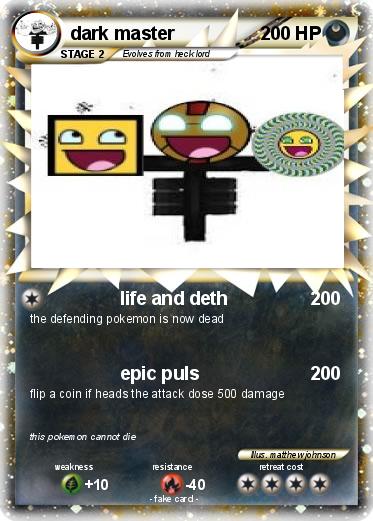 Pokemon dark master