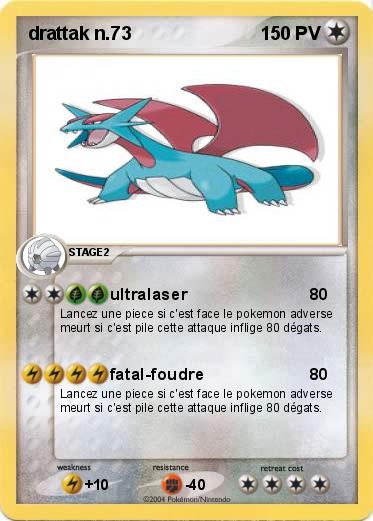 Pokemon drattak n.73