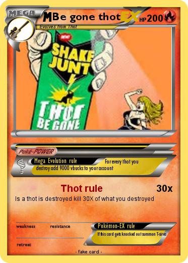 Pokemon Be gone thot