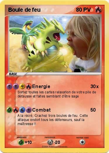 Pokemon Boule de feu