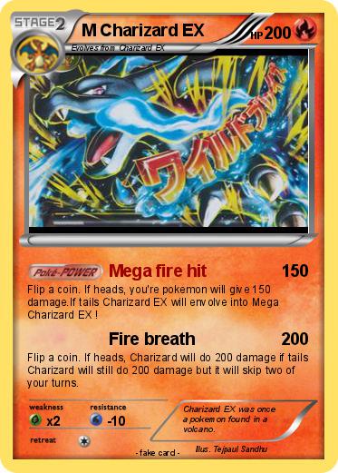 Pokemon M Charizard EX