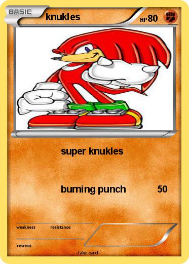 Pokemon knukles