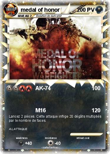 Pokemon medal of honor