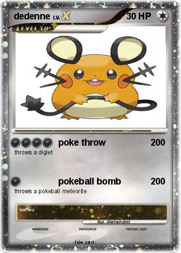 Pokemon dedenne