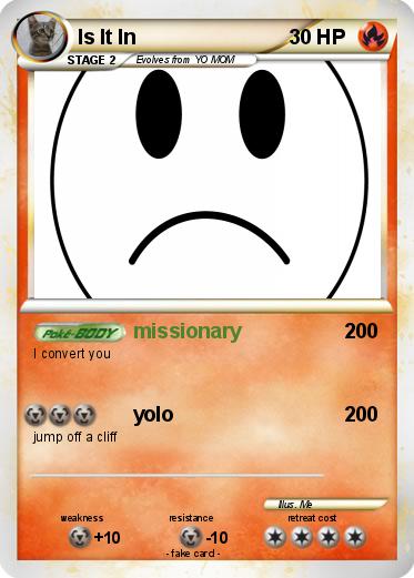 Pokemon Is It In