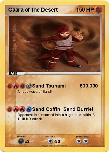 Pokemon Gaara of the Desert