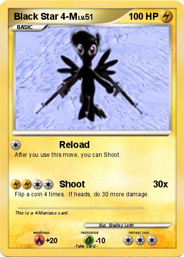 Pokemon Black Star 4-M