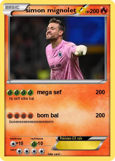 Pokemon simon mignolet