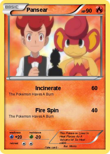 Pokemon Pansear